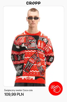 Cropp - gazetka promocyjna Ubrania świąteczne dla niego od poniedziałku 08.12  - strona 3
