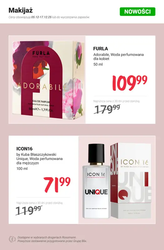 Rossmann - gazetka promocyjna NOWOŚCI na promocji! od poniedziałku 08.12 do środy 17.12 - strona 11