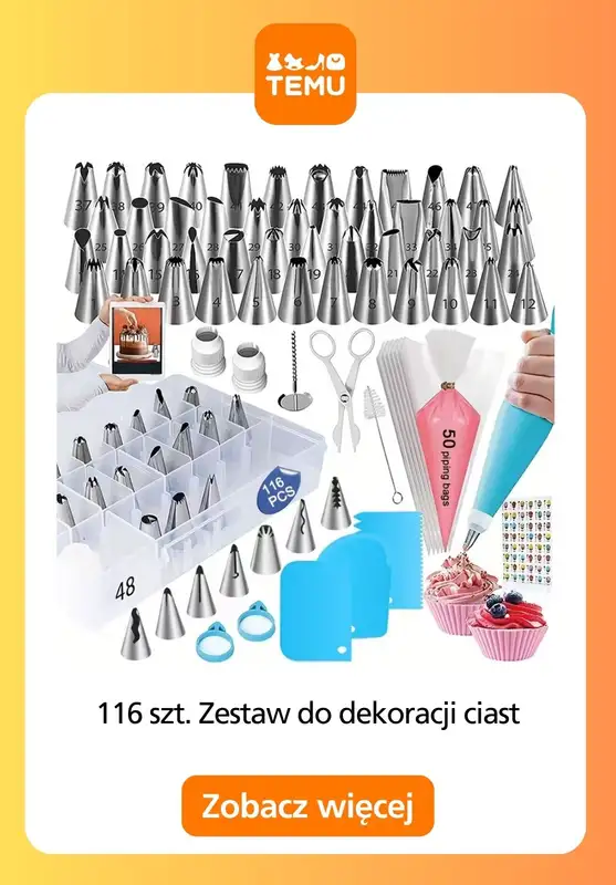 Temu - gazetka promocyjna Artykuły do pieczenia od poniedziałku 08.12  - strona 5