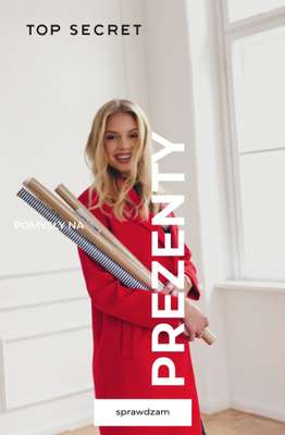 Top Secret - gazetka promocyjna Pomysł na prezent od 49,99 zł od poniedziałku 08.12 do poniedziałku 22.12