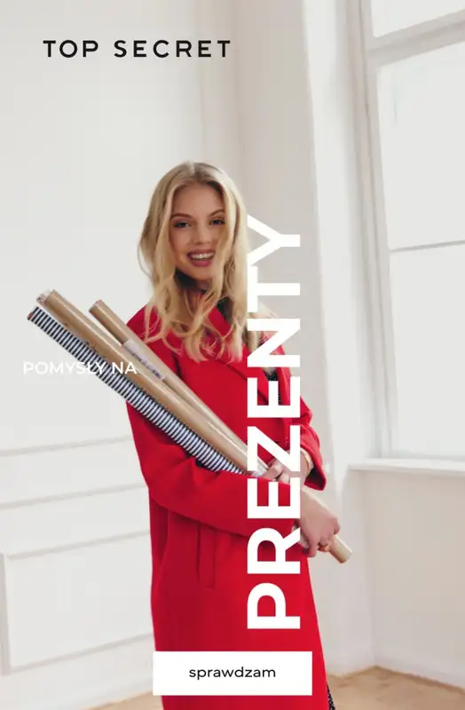 Top Secret - gazetka promocyjna Pomysł na prezent od 49,99 zł od poniedziałku 08.12 do poniedziałku 22.12