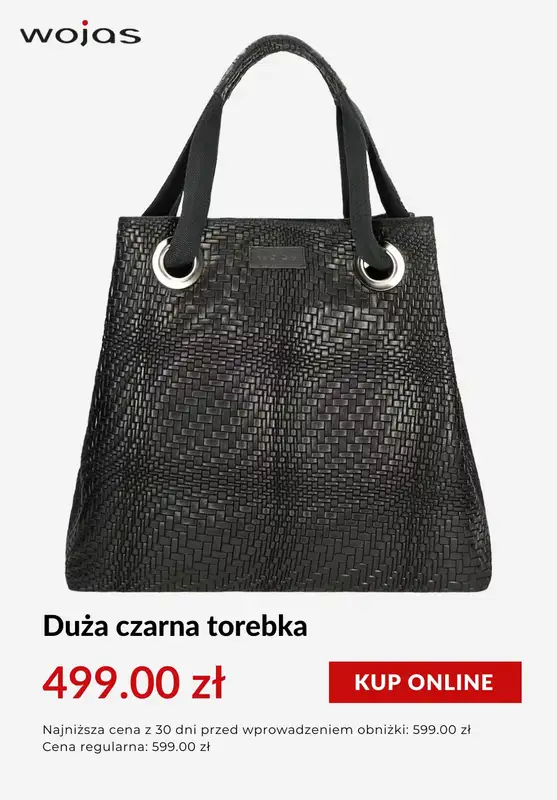 BEST SALE - gazetka promocyjna Wojas | Do -40% na torebki od poniedziałku 08.12  - strona 9