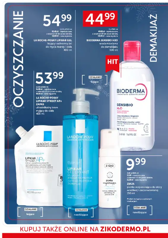 Ziko Dermo - gazetka promocyjna Gazetka Pielęgnacja na prezent od czwartku 11.12 do niedzieli 28.12 - strona 10