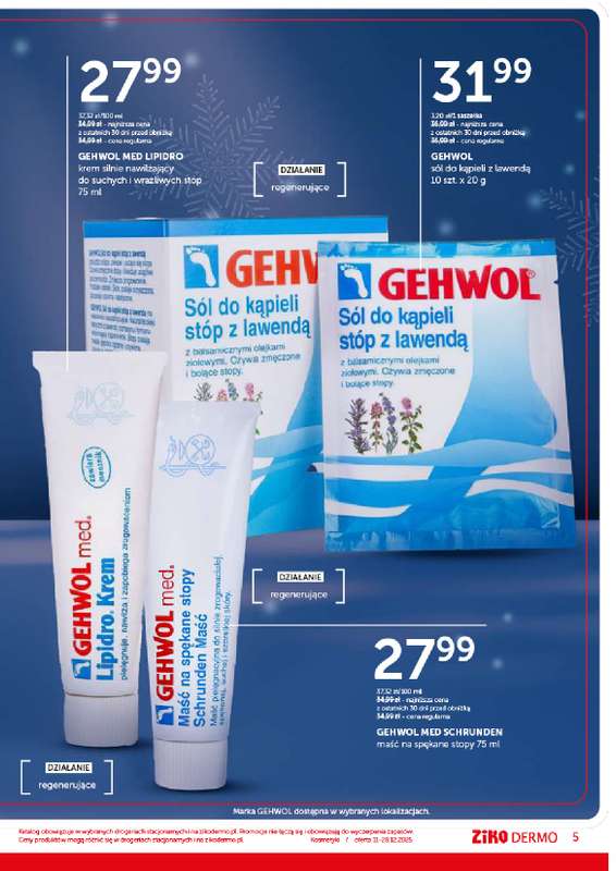 Ziko Dermo - gazetka promocyjna Gazetka Pielęgnacja na prezent od czwartku 11.12 do niedzieli 28.12 - strona 5