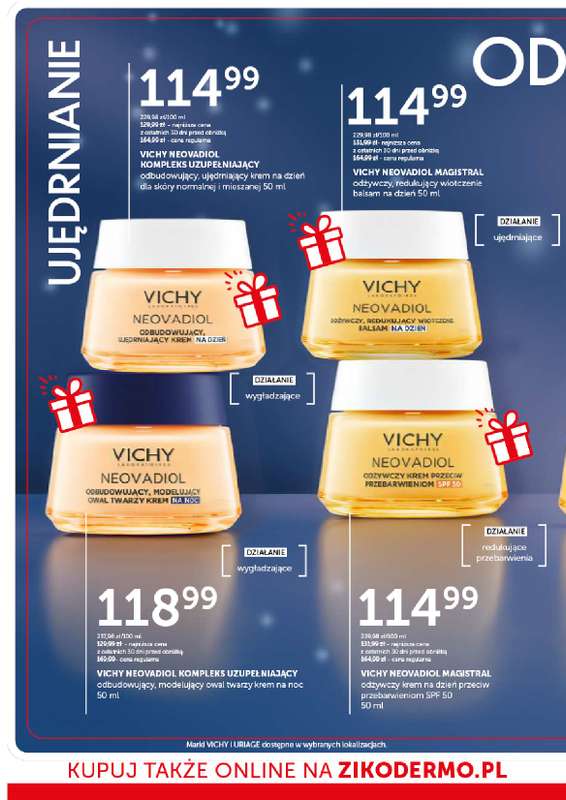 Ziko Dermo - gazetka promocyjna Gazetka Pielęgnacja na prezent od czwartku 11.12 do niedzieli 28.12 - strona 8