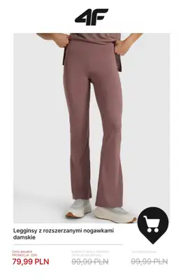 4F - gazetka promocyjna Wyprzedaż: wszystko do 100 zł dla niej od poniedziałku 08.12  - strona 11