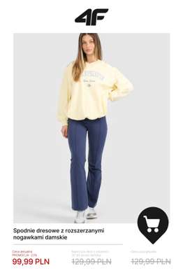 4F - gazetka promocyjna Wyprzedaż: wszystko do 100 zł dla niej od poniedziałku 08.12  - strona 9