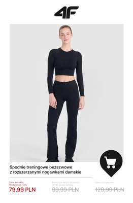 4F - gazetka promocyjna Wyprzedaż: wszystko do 100 zł dla niej od poniedziałku 08.12  - strona 7