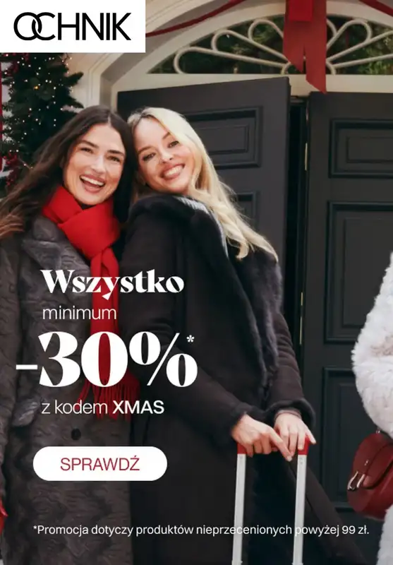 BEST SALE - gazetka promocyjna Ochnik | -30% na produkty w cenach regularnych od poniedziałku 08.12 