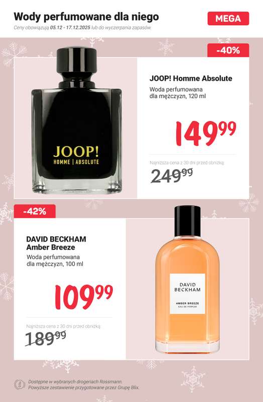 Rossmann - gazetka promocyjna PERFUMY do -47% taniej od środy 10.12 do środy 17.12 - strona 8