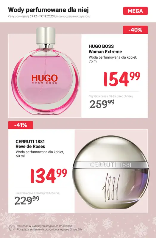 Rossmann - gazetka promocyjna PERFUMY do -47% taniej od środy 10.12 do środy 17.12 - strona 3