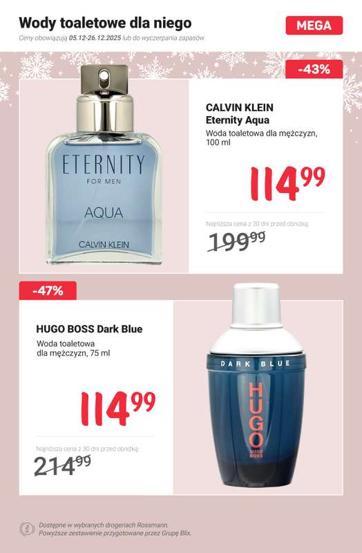 Rossmann - gazetka promocyjna PERFUMY do -47% taniej od środy 10.12 do środy 17.12 - strona 9