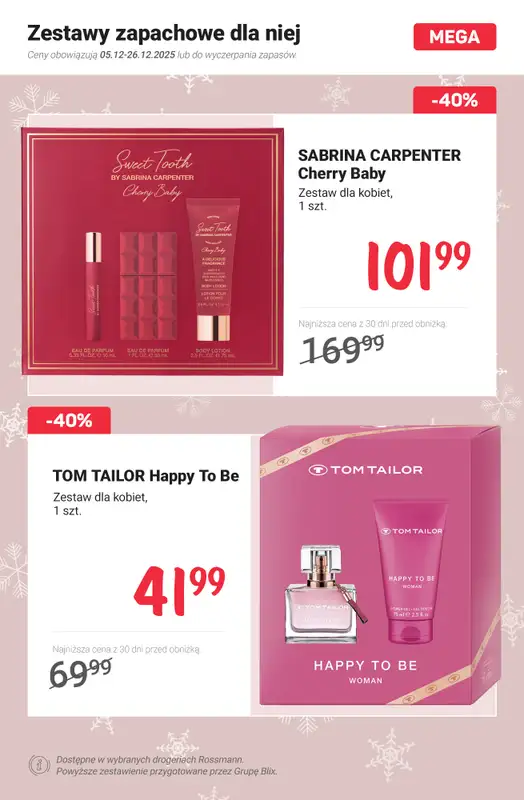 Rossmann - gazetka promocyjna PERFUMY do -47% taniej od środy 10.12 do środy 17.12 - strona 6