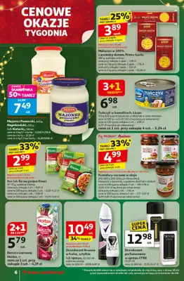 Auchan - gazetka promocyjna Święta jak babcię kocham Supermarket od czwartku 11.12 do środy 17.12 - strona 6
