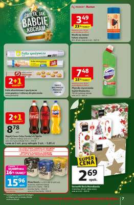 Auchan - gazetka promocyjna Święta jak babcię kocham Supermarket  do środy 17.12 - strona 7