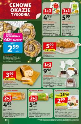 Auchan - gazetka promocyjna Gazetka Święta jak babcię kocham Hipermarket Auchan  do środy 17.12 - strona 22