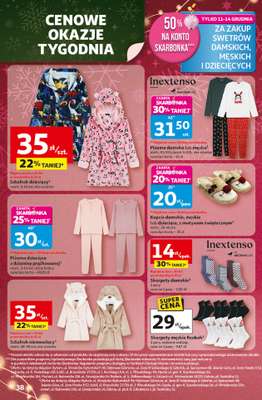 Auchan - gazetka promocyjna Gazetka Święta jak babcię kocham Hipermarket Auchan  do środy 17.12 - strona 38