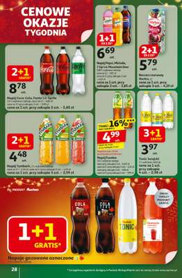 Auchan - gazetka promocyjna Gazetka Święta jak babcię kocham Hipermarket Auchan od czwartku 11.12 do środy 17.12 - strona 28