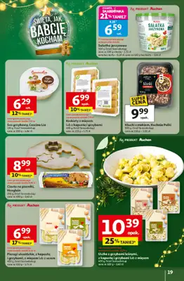 Auchan - gazetka promocyjna Gazetka Święta jak babcię kocham Hipermarket Auchan od czwartku 11.12 do środy 17.12 - strona 19