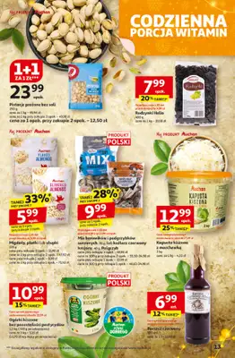 Auchan - gazetka promocyjna Gazetka Święta jak babcię kocham Hipermarket Auchan od czwartku 11.12 do środy 17.12 - strona 13