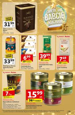 Auchan - gazetka promocyjna Gazetka Święta jak babcię kocham Hipermarket Auchan od czwartku 11.12 do środy 17.12 - strona 11
