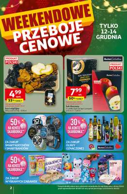 Auchan - gazetka promocyjna Gazetka Święta jak babcię kocham Hipermarket Auchan od czwartku 11.12 do środy 17.12 - strona 2