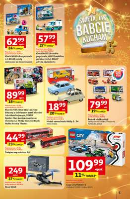Auchan - gazetka promocyjna Gazetka Święta jak babcię kocham Hipermarket Auchan od czwartku 11.12 do środy 17.12 - strona 5
