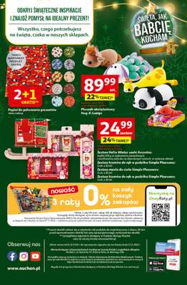Auchan - gazetka promocyjna Gazetka Święta jak babcię kocham Hipermarket Auchan od czwartku 11.12 do środy 17.12 - strona 45