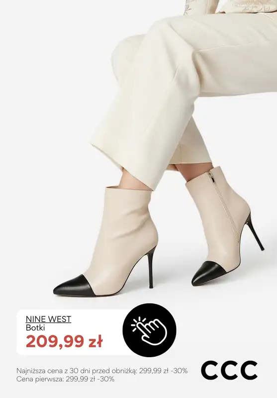 CCC - gazetka promocyjna NOWOŚCI na PROMOCJI od wtorku 09.12  - strona 9