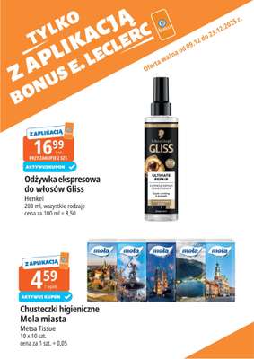 Leclerc - gazetka promocyjna Oferta E.Leclerc I Bonus skanujesz, kasę zyskujesz od wtorku 09.12 do wtorku 23.12 - strona 20