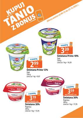 Leclerc - gazetka promocyjna Oferta E.Leclerc I Bonus skanujesz, kasę zyskujesz od wtorku 09.12 do wtorku 23.12 - strona 2