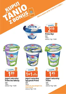 Leclerc - gazetka promocyjna Oferta E.Leclerc I Bonus skanujesz, kasę zyskujesz od wtorku 09.12 do wtorku 23.12 - strona 4