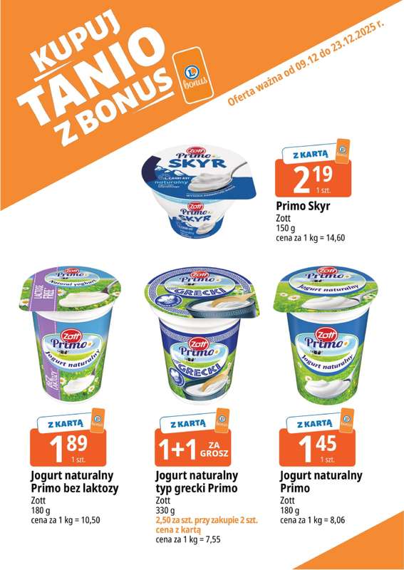 Leclerc - gazetka promocyjna Oferta E.Leclerc I Bonus skanujesz, kasę zyskujesz od wtorku 09.12 do wtorku 23.12 - strona 4