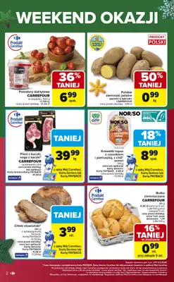 Carrefour Market - gazetka promocyjna Gazetka Weekend promek już od czwartku od czwartku 11.12 do niedzieli 14.12 - strona 2