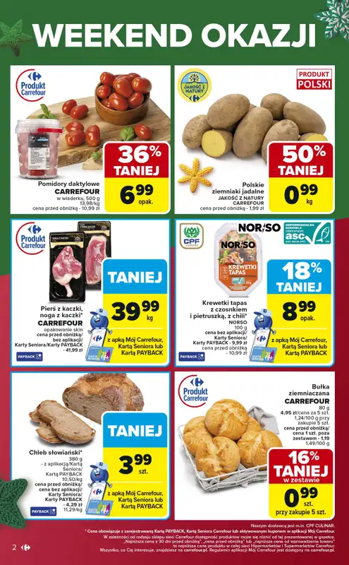 Carrefour Market - gazetka promocyjna Gazetka Weekend promek już od czwartku od czwartku 11.12 do niedzieli 14.12 - strona 2