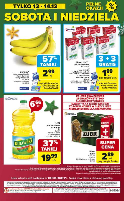 Carrefour Market - gazetka promocyjna Gazetka Weekend promek już od czwartku od czwartku 11.12 do niedzieli 14.12 - strona 8