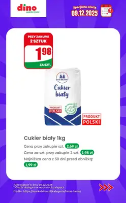 Dino - gazetka promocyjna Specjalna oferta na 09.12.2025 - promocje spoza gazetki od wtorku 09.12 do wtorku 09.12 - strona 10