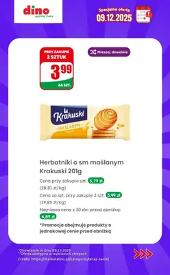 Dino - gazetka promocyjna Specjalna oferta na 09.12.2025 - promocje spoza gazetki od wtorku 09.12 do wtorku 09.12 - strona 6