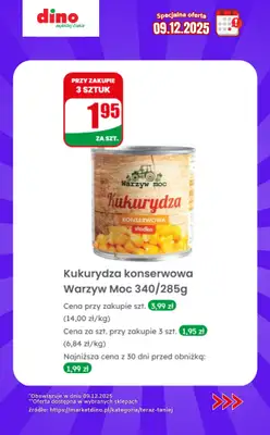Dino - gazetka promocyjna Specjalna oferta na 09.12.2025 - promocje spoza gazetki od wtorku 09.12 do wtorku 09.12 - strona 8
