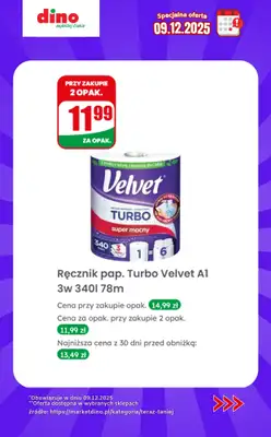 Dino - gazetka promocyjna Specjalna oferta na 09.12.2025 - promocje spoza gazetki od wtorku 09.12 do wtorku 09.12 - strona 13