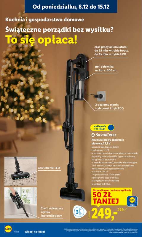 Lidl - gazetka promocyjna Oferta od poniedziałku od poniedziałku 08.12 do środy 10.12 - strona 21