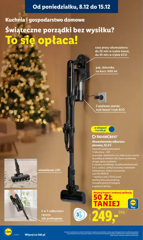 Lidl - gazetka promocyjna Oferta od poniedziałku od poniedziałku 08.12 do środy 10.12 - strona 21
