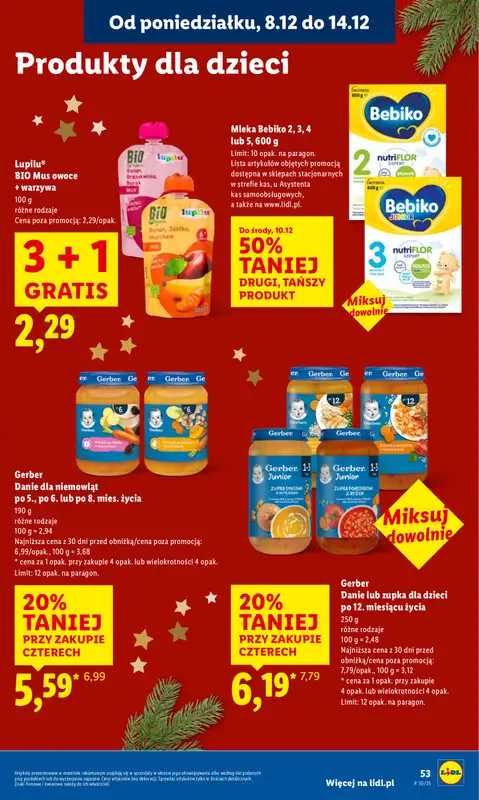 Lidl - gazetka promocyjna Oferta od poniedziałku od poniedziałku 08.12 do środy 10.12 - strona 60