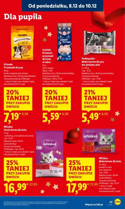Lidl - gazetka promocyjna Oferta od poniedziałku od poniedziałku 08.12 do środy 10.12 - strona 64