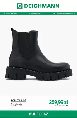 Deichmann - gazetka promocyjna Sztyblety damskie od wtorku 09.12  - strona 7