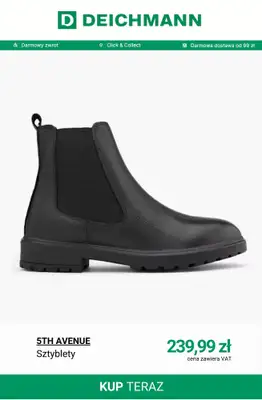 Deichmann - gazetka promocyjna Sztyblety damskie od wtorku 09.12  - strona 12