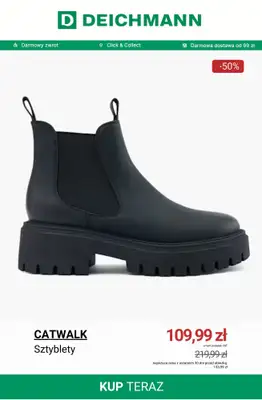 Deichmann - gazetka promocyjna Sztyblety damskie od wtorku 09.12  - strona 5