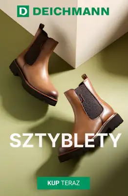 Deichmann - gazetka promocyjna Sztyblety damskie od wtorku 09.12 