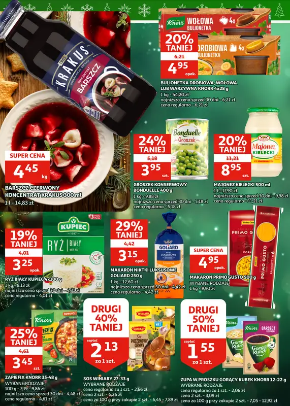 Auchan - gazetka promocyjna Gazetka Racibórz I Świateczne przyGOTOWANIE od środy 10.12 do wtorku 16.12 - strona 16