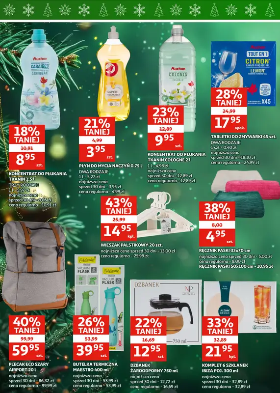 Auchan - gazetka promocyjna Gazetka Racibórz I Świateczne przyGOTOWANIE od środy 10.12 do wtorku 16.12 - strona 19
